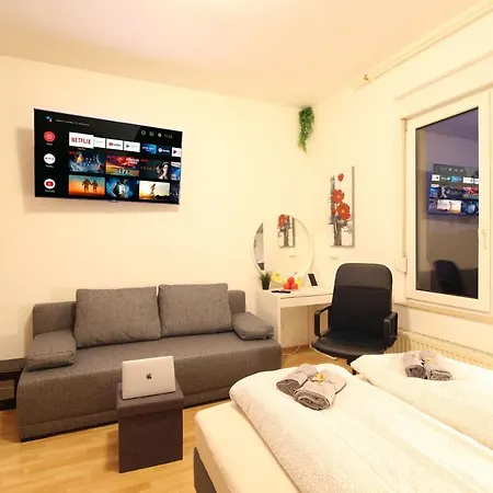 Downtown - Im Herzen Von & Komfortable Boxspringbetten Hotell Ulm
