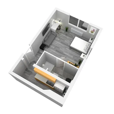 Hotell Downtown - Im Herzen Von & Komfortable Boxspringbetten Ulm