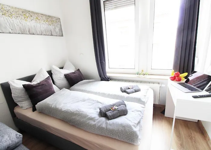 Downtown - Im Herzen Von & Komfortable Boxspringbetten Ульм