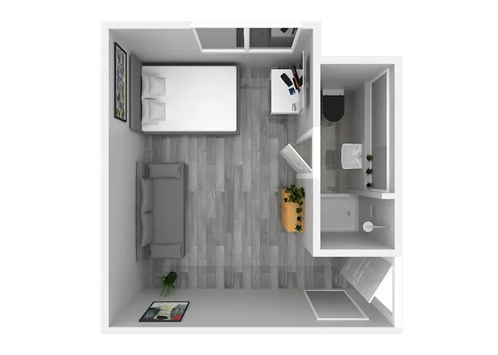 Отель Downtown - Im Herzen Von & Komfortable Boxspringbetten