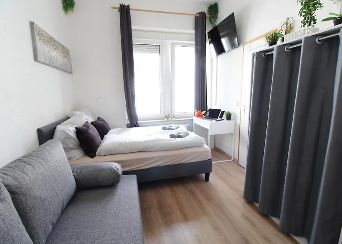 Downtown - Im Herzen Von & Komfortable Boxspringbetten Ульм