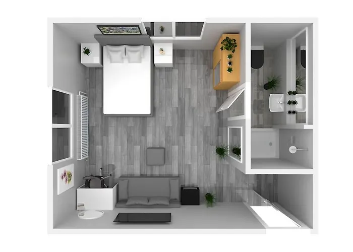 Downtown - Im Herzen Von & Komfortable Boxspringbetten