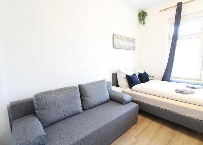 酒店 Downtown - Im Herzen Von & Komfortable Boxspringbetten *