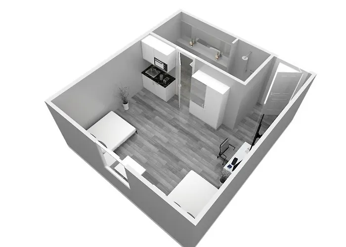 Отель Downtown - Im Herzen Von & Komfortable Boxspringbetten Ульм