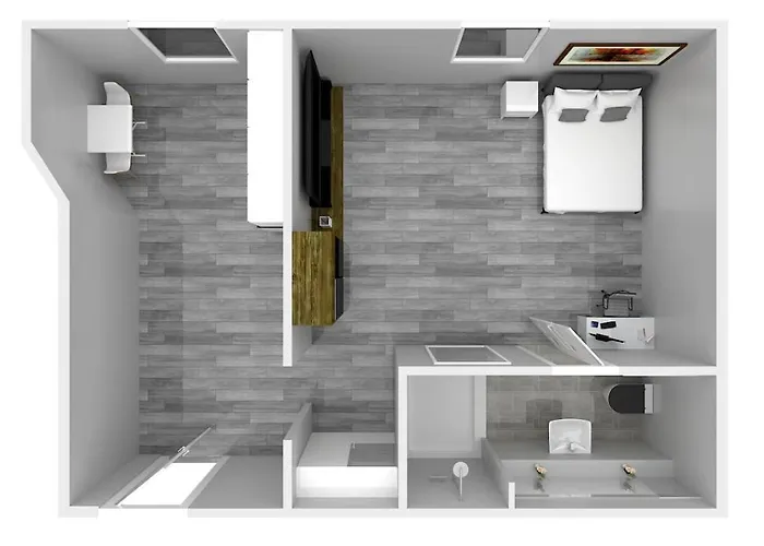 Downtown - Im Herzen Von & Komfortable Boxspringbetten 乌尔姆