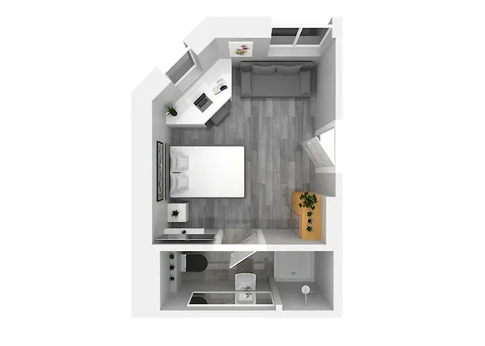 Downtown - Im Herzen Von & Komfortable Boxspringbetten Отель Ульм