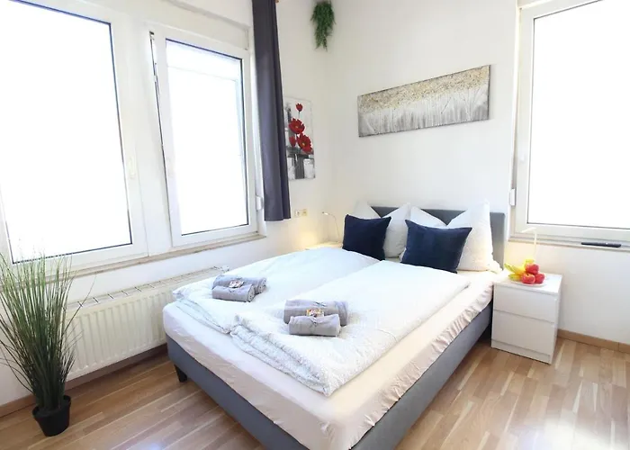 Downtown - Im Herzen Von & Komfortable Boxspringbetten * 乌尔姆